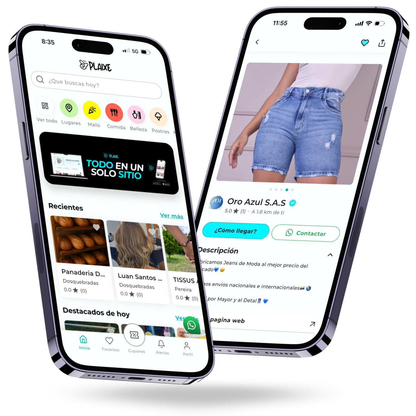 Plaixe App en iPhone 14 Pro Max